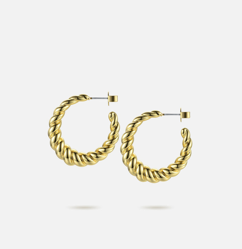 Abby Twist Hoops