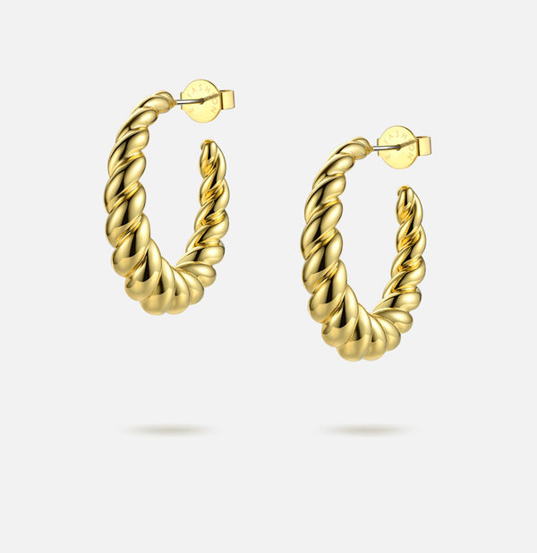 Abby Twist Hoops