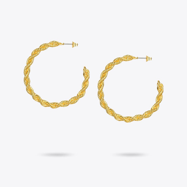 Dena Hoop Earrings