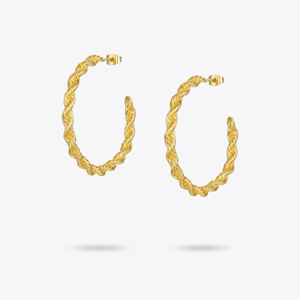 Dena Hoop Earrings